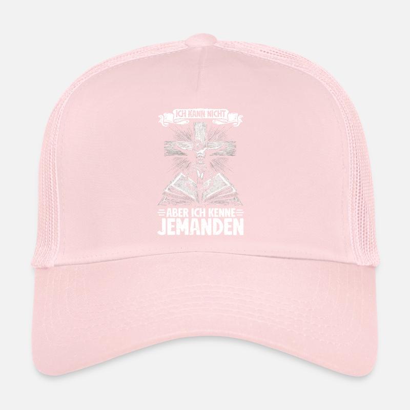 Service d’adoration des croyants catholiques chrétiens de Jésus Casquette trucker 