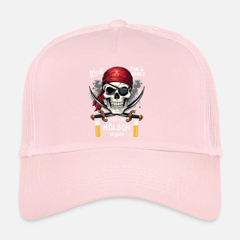 Carnaval Pirate Kölsch Cologne Cologne Alaaf Cathédrale de Cologne Casquette trucker 
