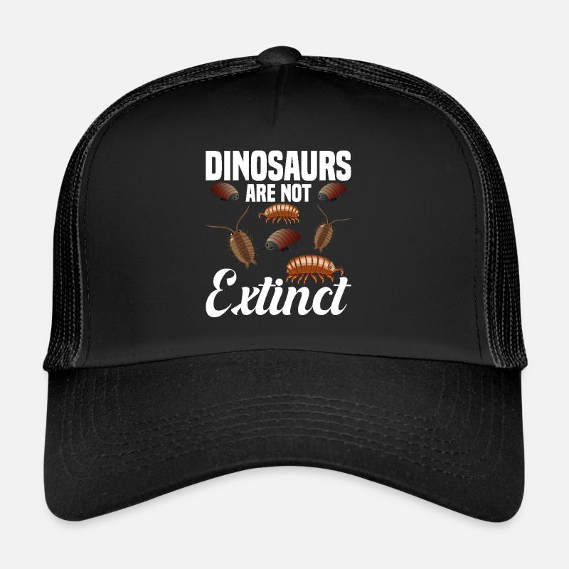 Rollie Pollie Dinosaur Lover Entomologist Pill Bug Trucker Cap