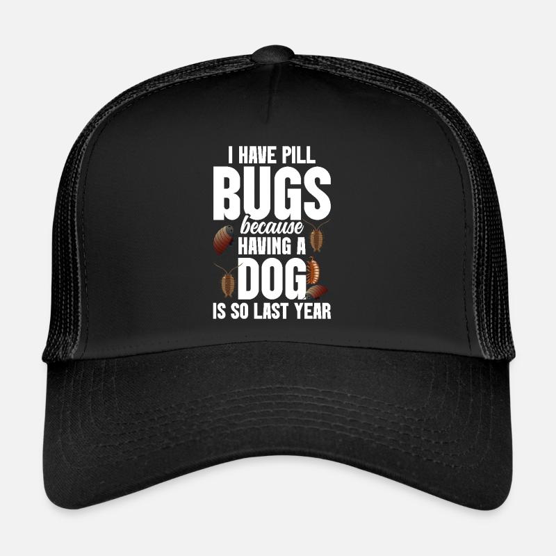 Rolly Polly Owner Insect Entomology Pill bug Trucker Cap