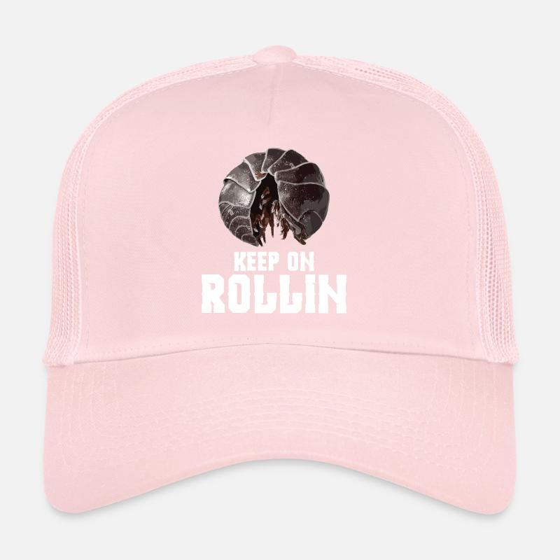 Entomologist Keep on rollin Insect Owner Rollie Trucker Cap