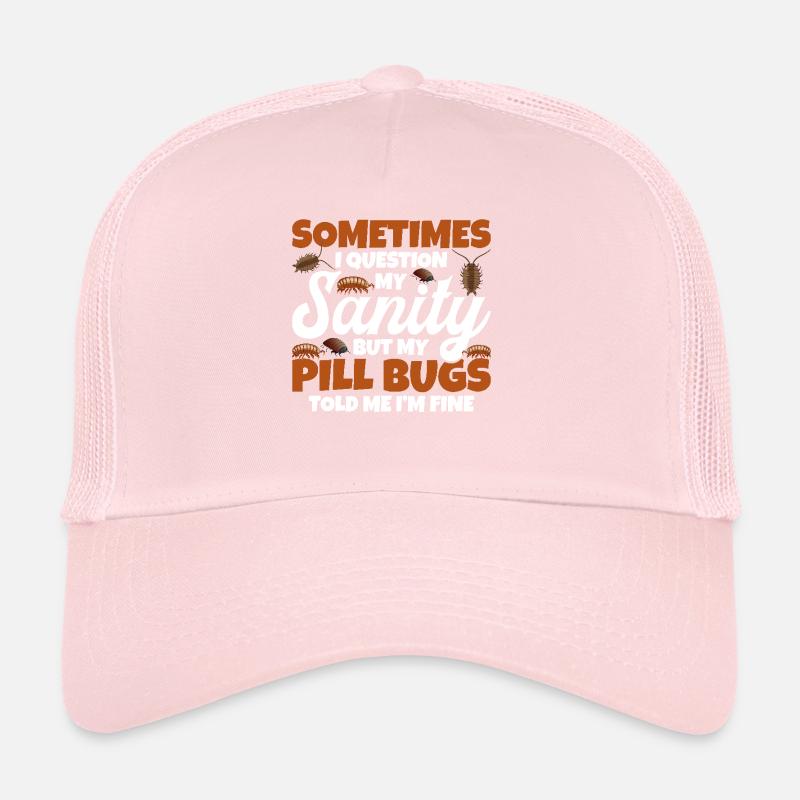 Pill Bug Owner Isopod Entomologist Isopod Rollie Trucker Cap