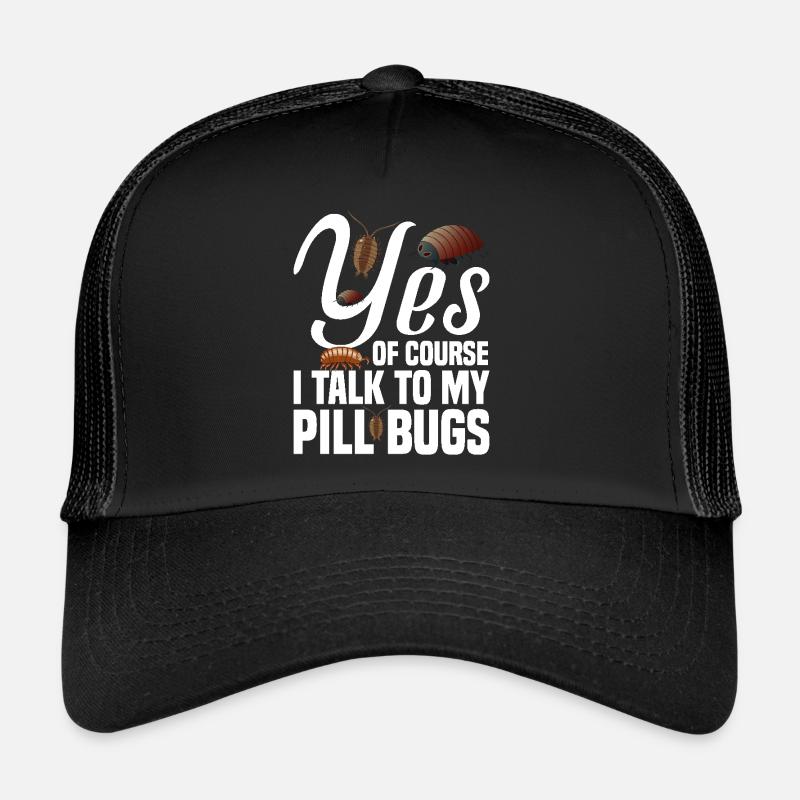 Rolly Polly Owner Insect Entomology Pill bug Trucker Cap