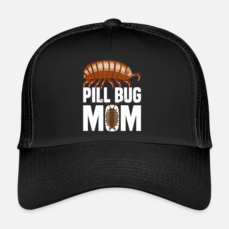 Pill Bug Mom Isopod Mama Entomologist Rollie Polli Trucker Cap