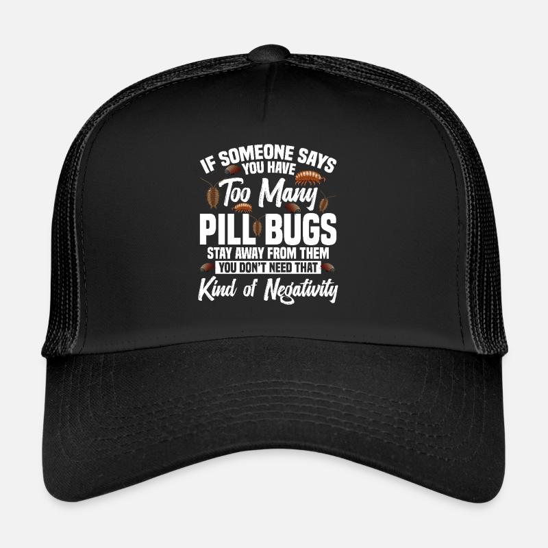 Pill Bug Owner Entomologist Isopod Rollie Polly Trucker Cap