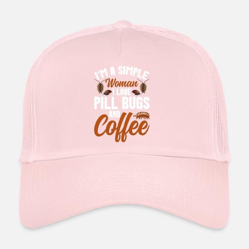 Entomologist Insect Rollie Pollie Pill bug Trucker Cap