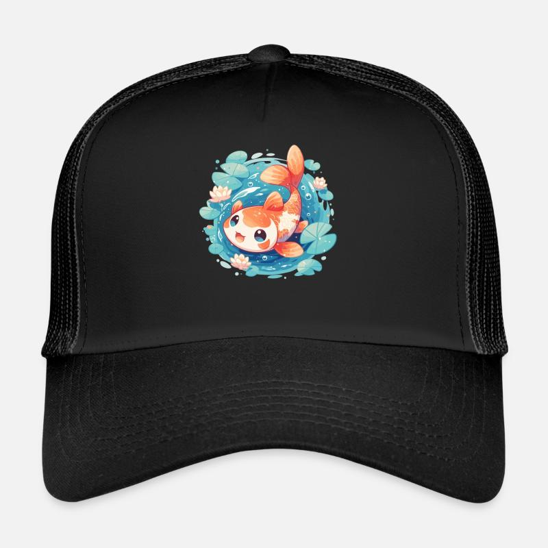 Koi Koi Carp Trucker Cap
