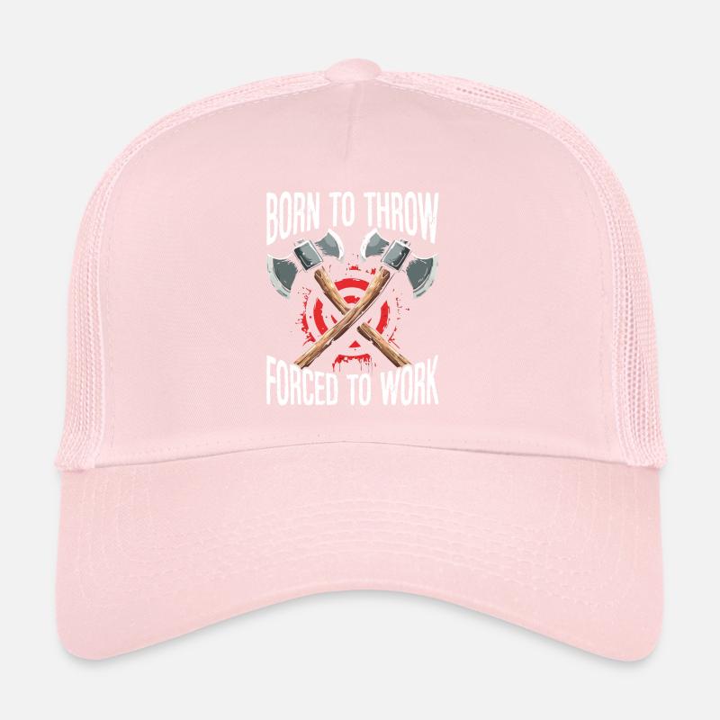 Axe Throwing Axe Thrower Axe Throwing Trucker Cap