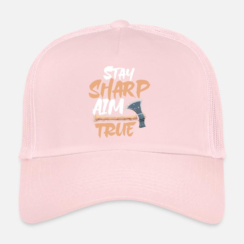 Axe Throwing Axe Thrower Axe Throwing Trucker Cap