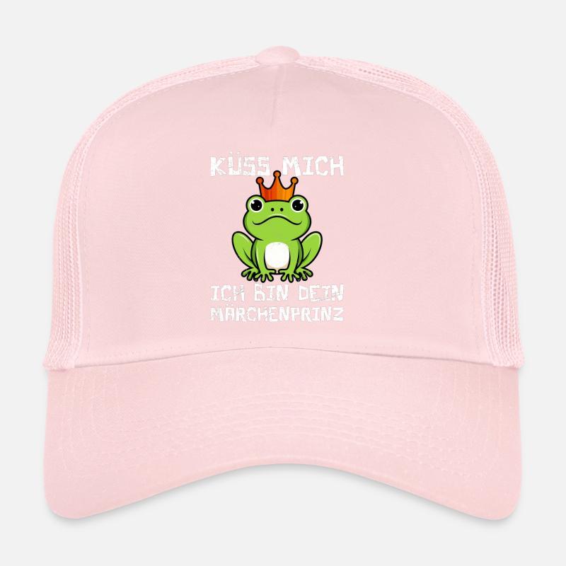 Froschkostüm KÜSS MICH ICH BIN EIN MÄRCHENPRINZ Trucker Cap