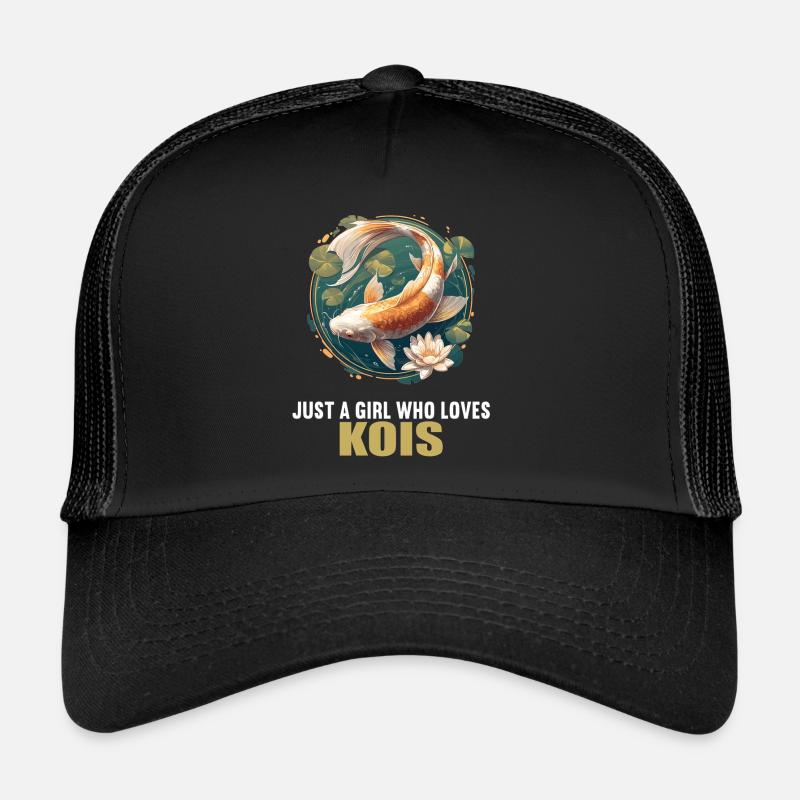 Koi Koi Carpe Casquette trucker 