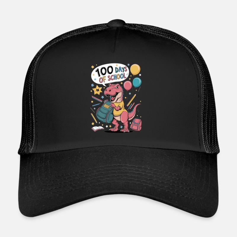 100e jour d’école 100 jour d’école des enfants Casquette trucker 