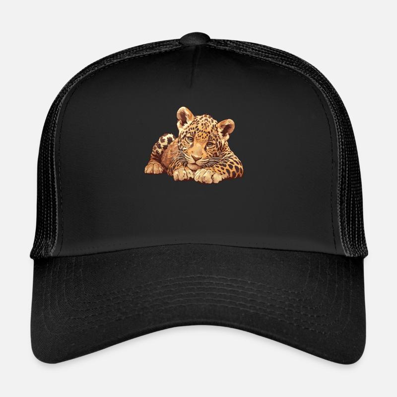 Jaguare Jaguar - Trucker Cap - Schwarz/Schwarz
