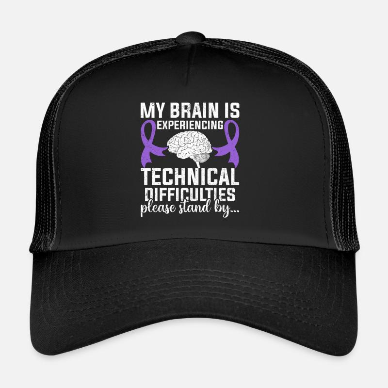 Mon cerveau éprouve des difficultés techniques Casquette trucker 