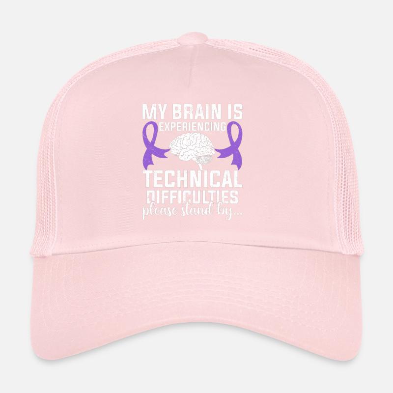 Mon cerveau éprouve des difficultés techniques Casquette trucker 