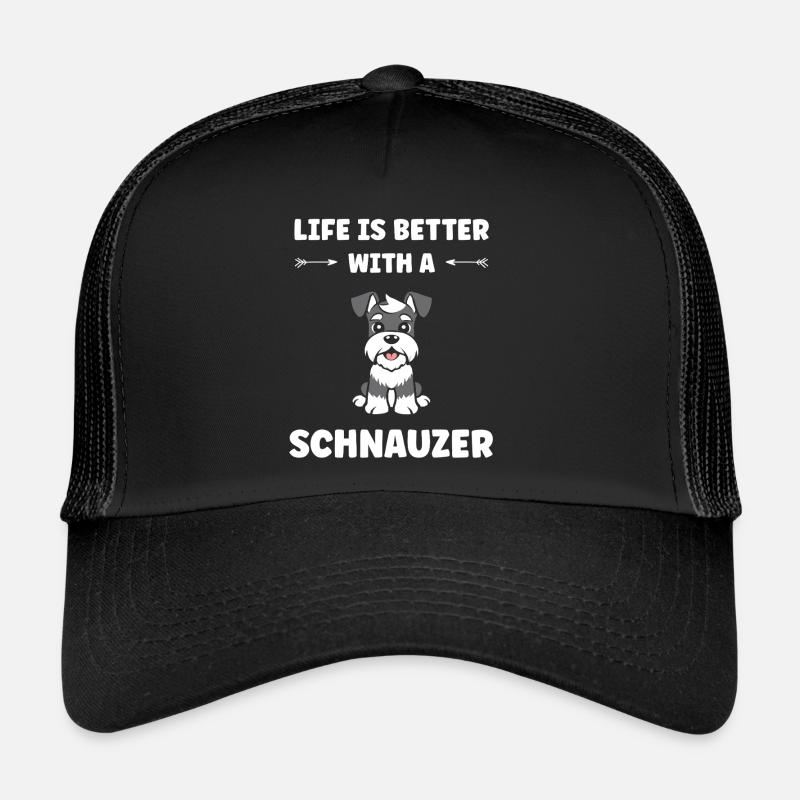 Schnauzer Casquette trucker 