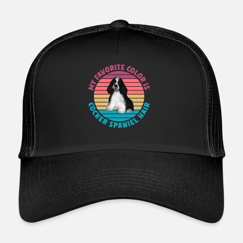Cadeaux Cocker Spaniel Casquette trucker 