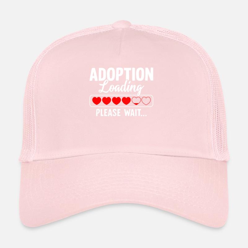 Adoption Loading Please Wait Funny Adoption Trucker Cap