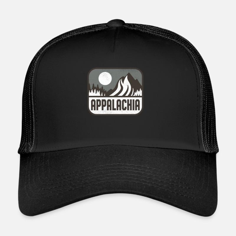 Appalachia Appalachen Berge Retro Trucker Cap