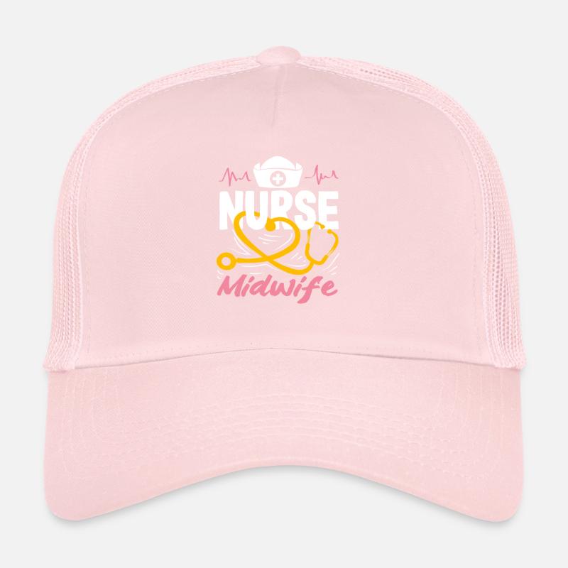 Conception d’infirmière sage-femme Casquette trucker 