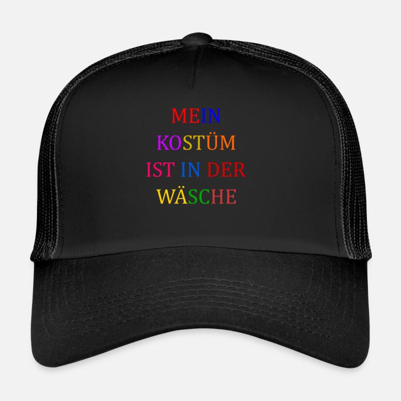 Costume de Carnaval Cadeau Femme Carnaval Carnaval Casquette trucker 