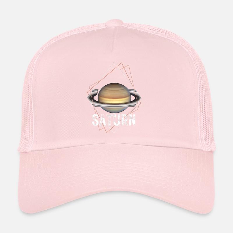 Saturne, planète, système solaire Casquette trucker 