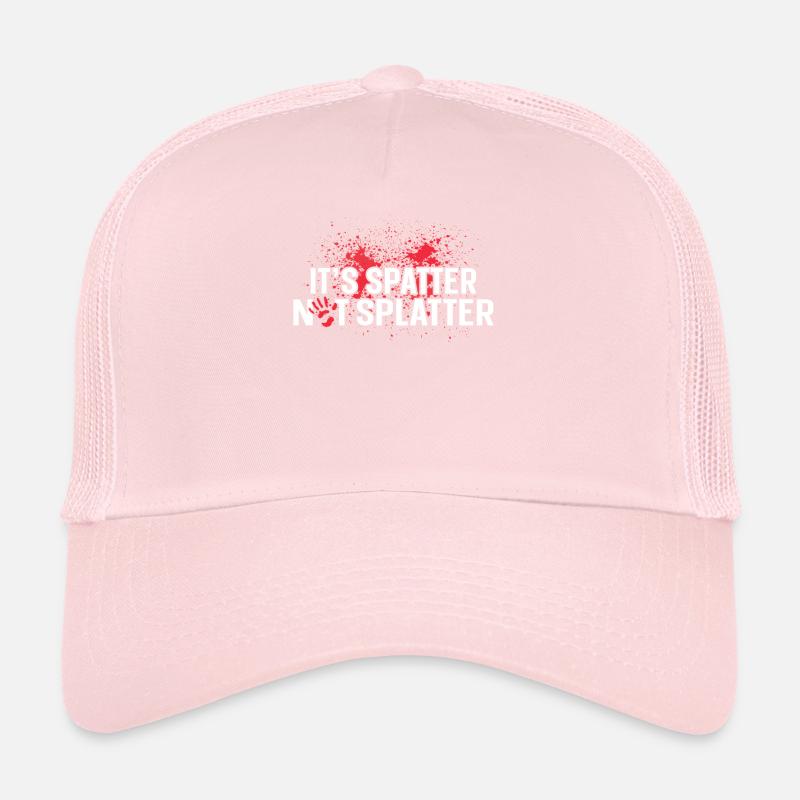 Seine Spritzer spritzen nicht Spritzer Forensischer Tatort Trucker Cap