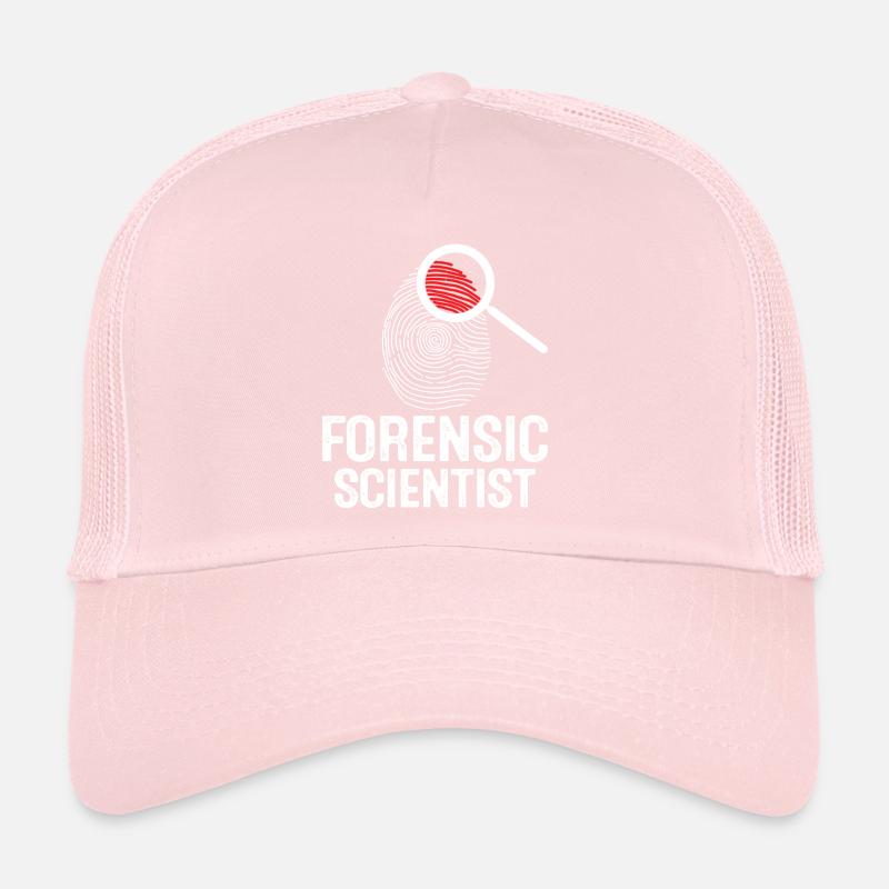 Forensic Scientist Criminology Evidence Trucker Cap