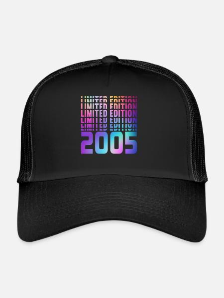 Limited Edition 2005 - Trucker Cap - Schwarz/Schwarz