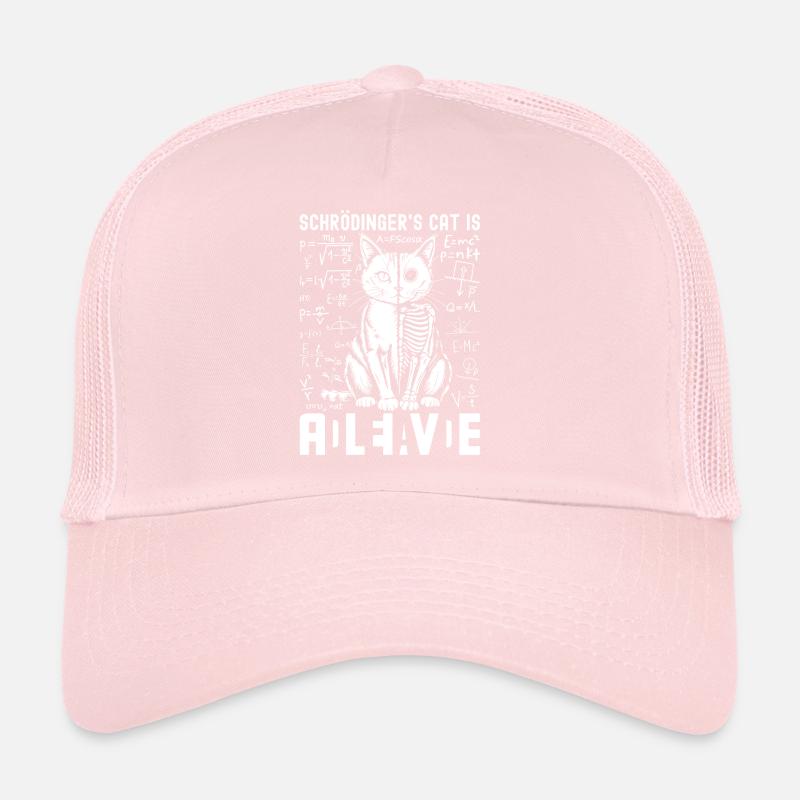 Schrödingers Katze Dead and Alive Trucker Cap
