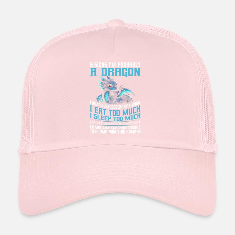 Dragon Creatures Medieval Dragon Trucker Cap