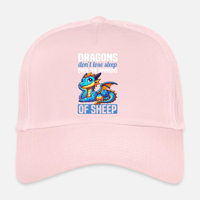 Dragon Creatures Medieval Dragon Trucker Cap