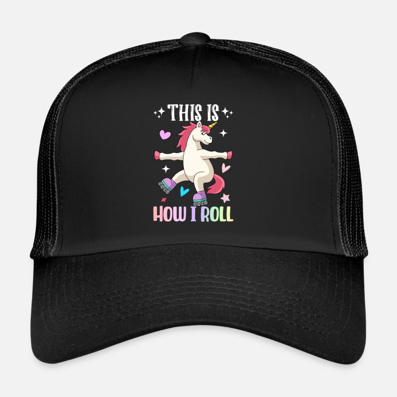 This Is How I Rollerskater Inline Skate Trucker Cap