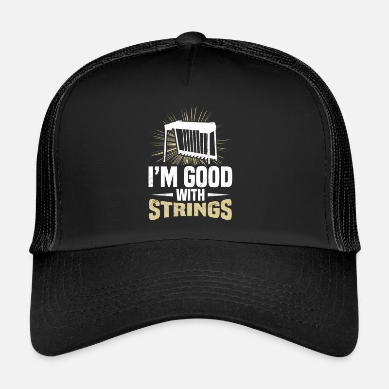 Je suis bon avec les cordes Casquette trucker 