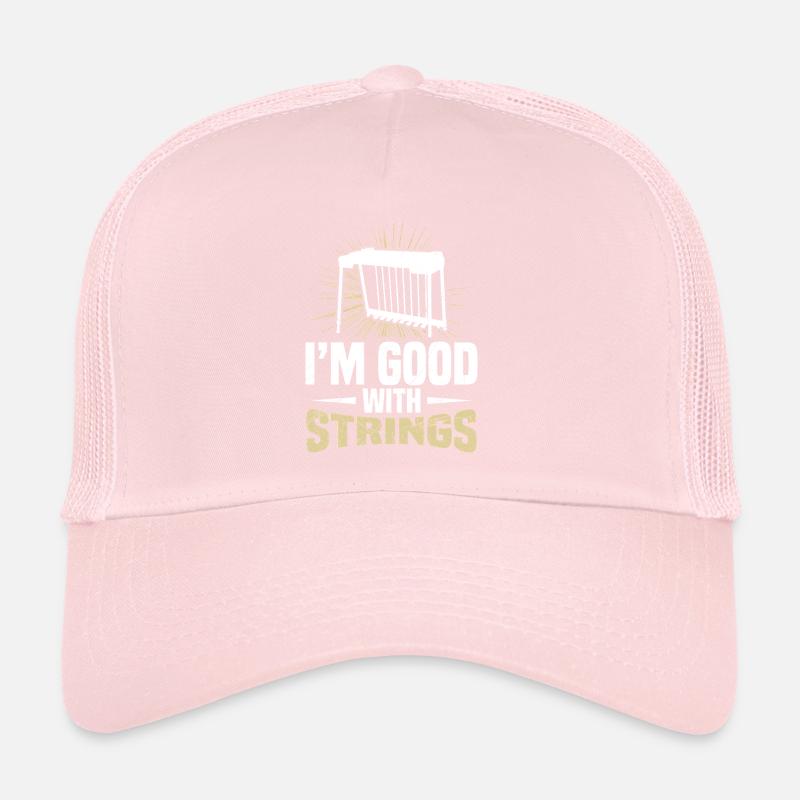 I'm good with strings Trucker Cap