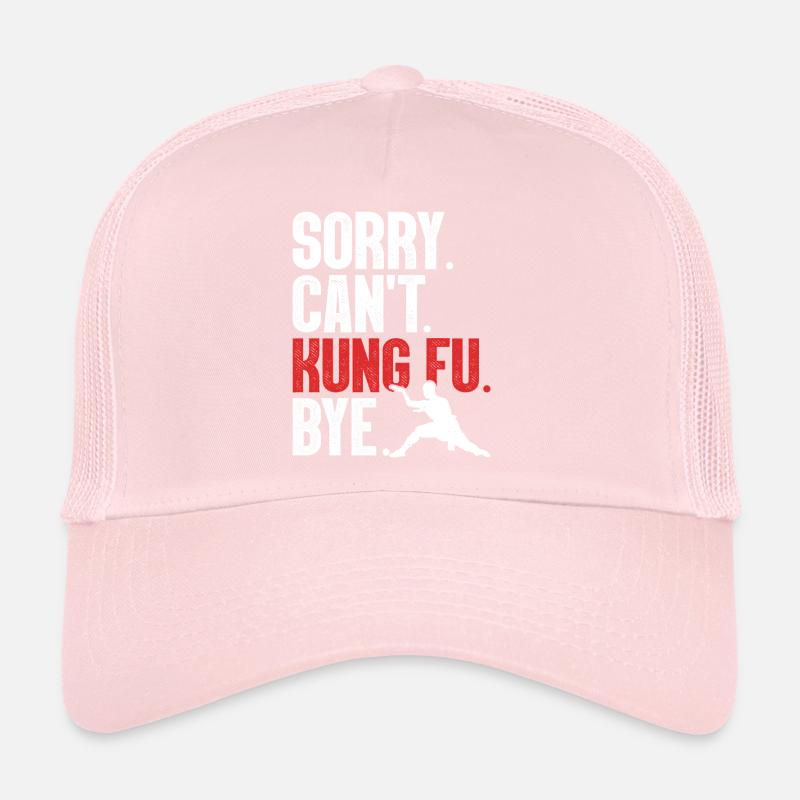 Drôle Kung Fu Self Défense Shaolin Wing Chun Kung Casquette trucker 
