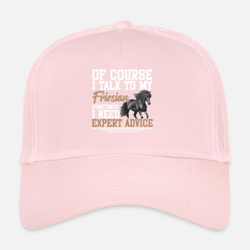 Bien sûr, je parle à mon frison, parfois Casquette trucker 