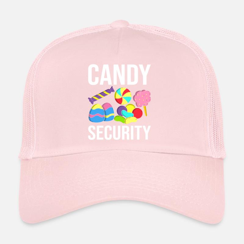 Candy Security Funny Candy Confectionery Sweet Trucker Cap