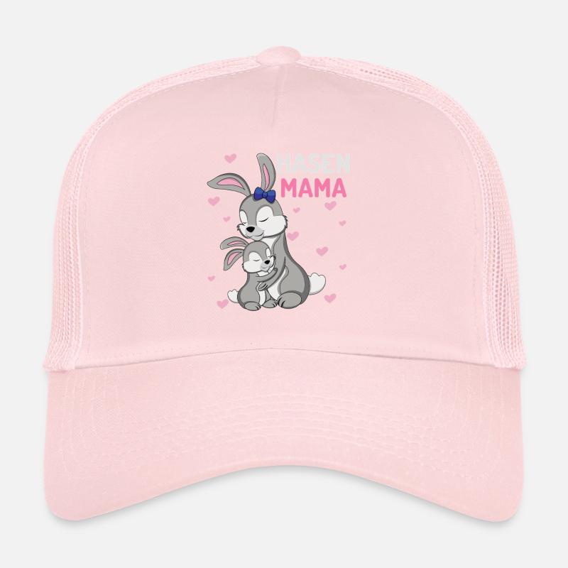 Loving Bunnies Mom Hug Trucker Cap