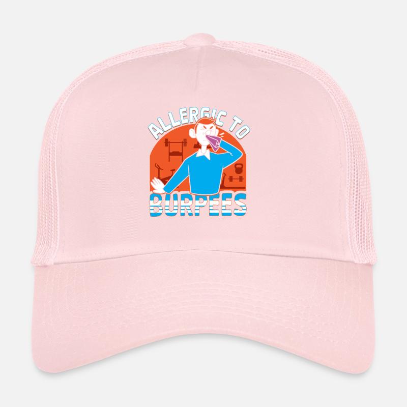 Burpees training, squat, cardio training Trucker Cap