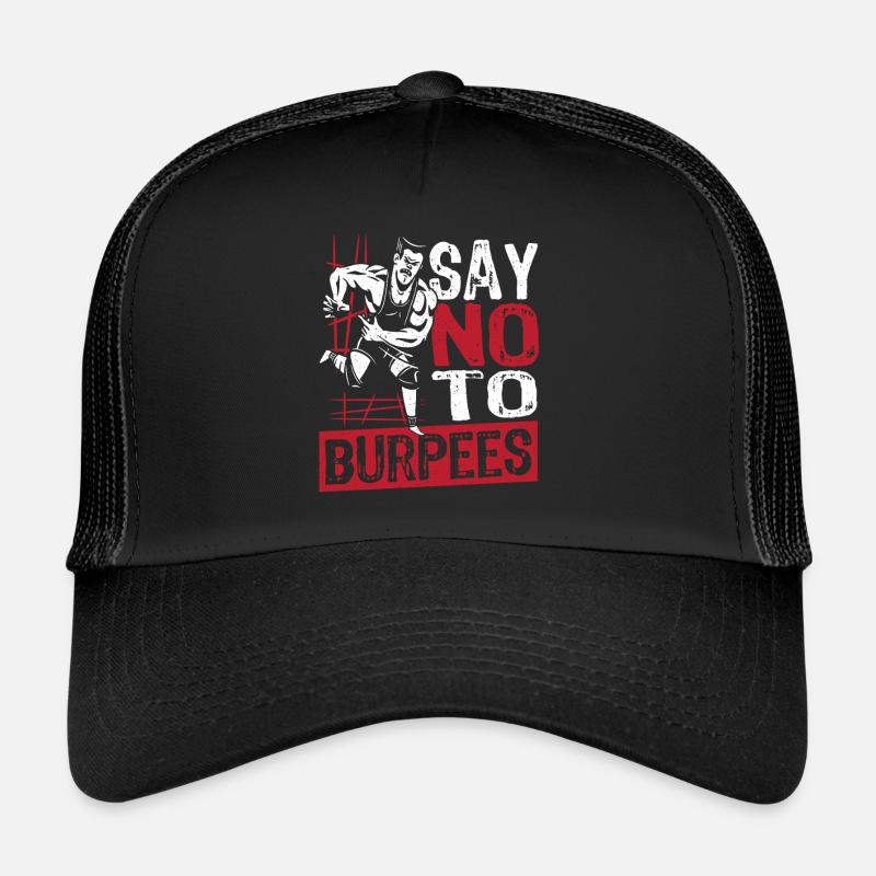 Burpees avec entraînement par intervalles à haute intensité Casquette trucker 
