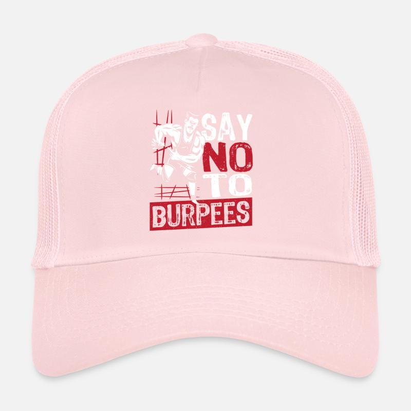 Burpees mit hochintensivem Intervalltraining Trucker Cap