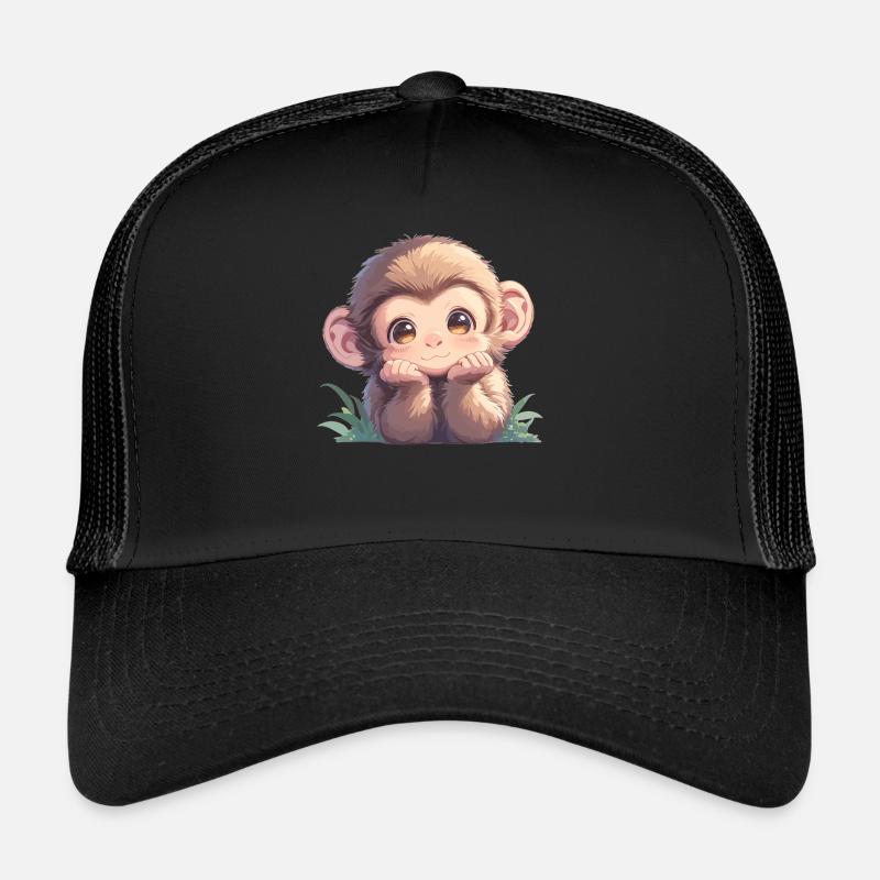Macaque Macaque Casquette trucker 