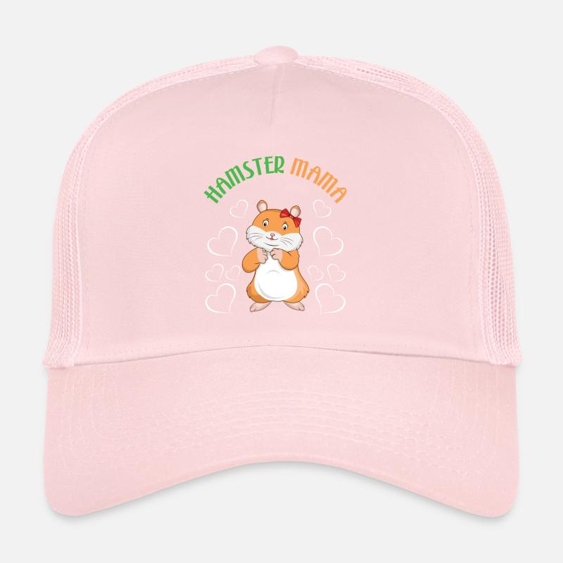 Hamster Maman Aimant Coeurs Graphique Casquette trucker 