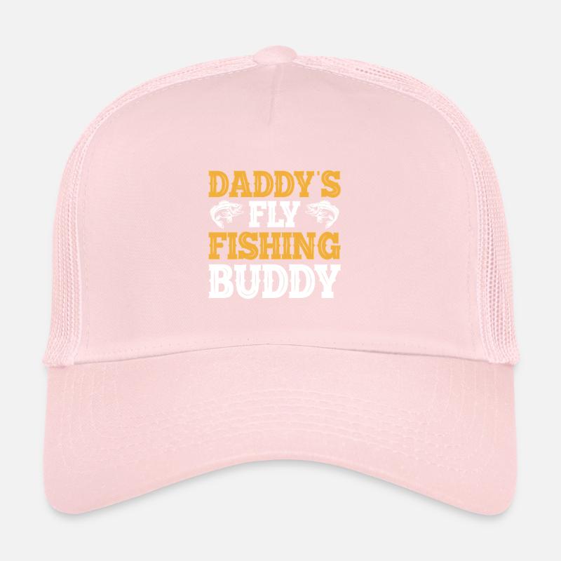Le compagnon de pêche à la mouche de papa Casquette trucker 