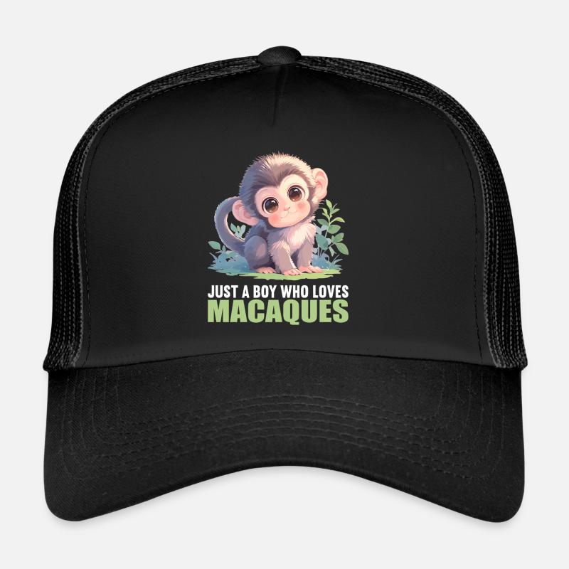 Macaque Macaque Casquette trucker 