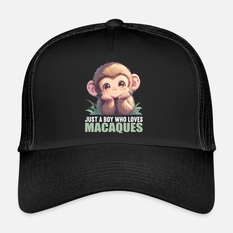 Macaque Macaque Casquette trucker 