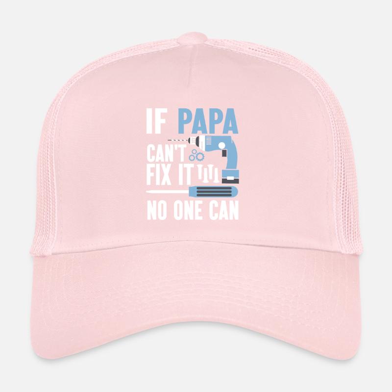 Si papa ne peut pas le réparer, père Casquette trucker 