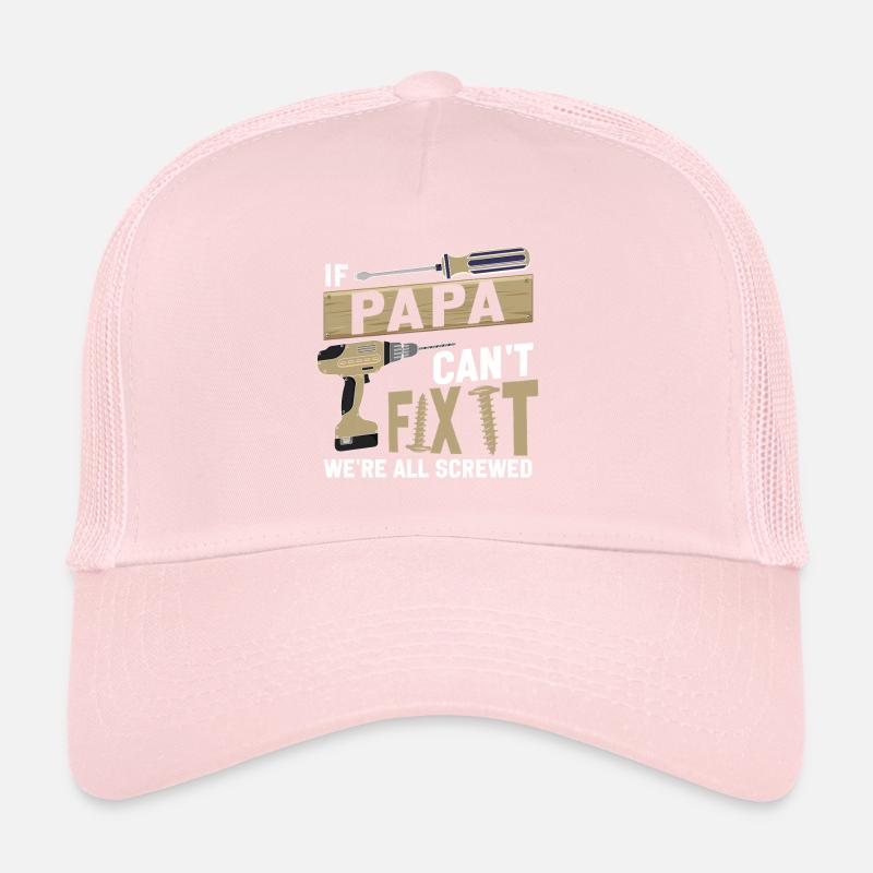 Si papa ne peut pas le réparer, père Casquette trucker 