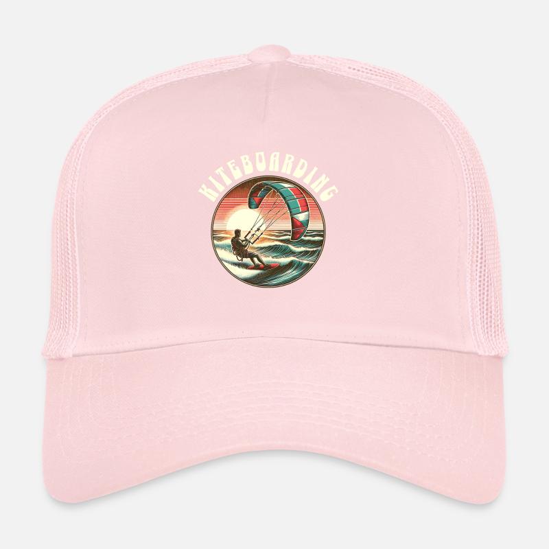 Kitesurf Kitesurfer Kiteboard Casquette trucker 